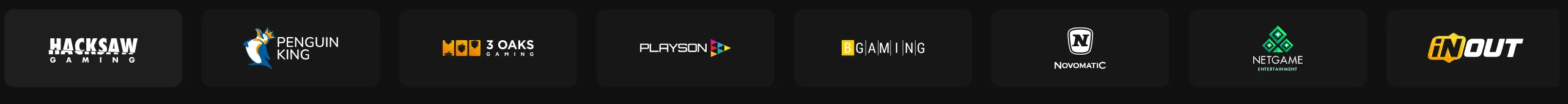 Nikaspin Casino game providers